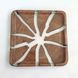 Mini-tray, natural wood, handmade, series NATURAL, DEEPWOOD, 17x17 cm 12873-17x17-deepwood photo 1