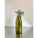 A stylish glass vase with a bottle of wine Lay Bottle 17273-lay-bottle photo 7