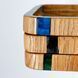 Mini-tray from an oak cut natural wood handmade series NATURAL DEEPWOOD 17x17 cm 12873-17x17-deepwood photo 6