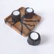 Mini-tray from an oak cut natural wood handmade series NATURAL DEEPWOOD 17x17 cm 12873-17x17-deepwood photo 9