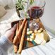 Mini-tray from an oak cut natural wood handmade series NATURAL DEEPWOOD 17x17 cm 12873-17x17-deepwood photo 15