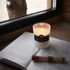 Парфумована свічка "Wild Green" у білій матовій склянці з дерев'яною кришкою Herbalcraft 14288-herbalcraft фото 6