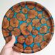 Tray made of small slices, round, natural wood, handmade, NATURAL series, DEEPWOOD, 20 cm 12874-20-deepwood photo 1