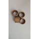 Round napkin ring, natural wood, handmade, CLASSIC series, DEEPWOOD, 5x5x2 cm 12907-5x5x2-deepwood photo 1