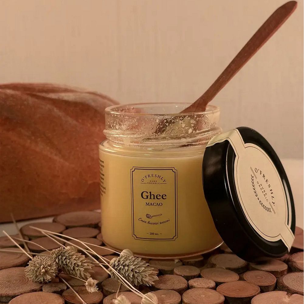 Ghee melted butter, 200 ml 15804-200ml-ofreshly photo