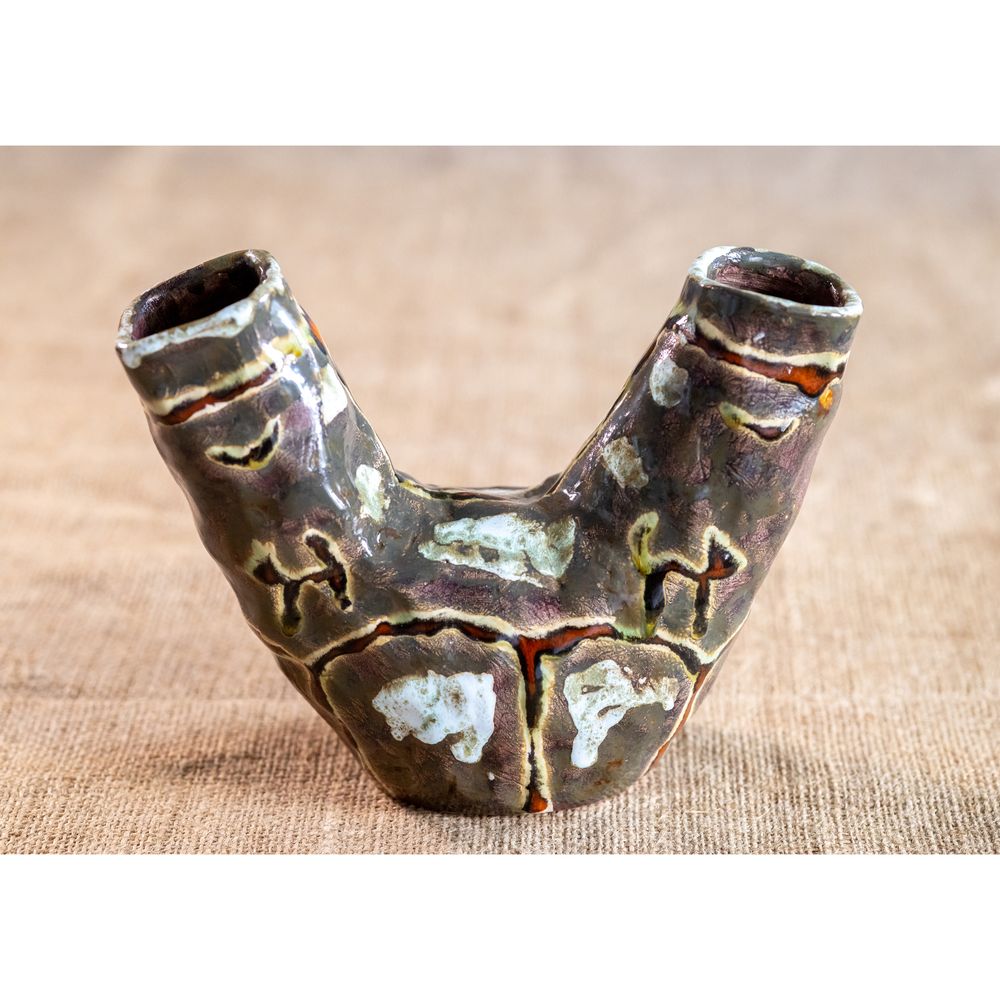 Ceramic vase, Trypilsky Horns, 21 cm, Centaurida + Keramira 14052-keramira photo