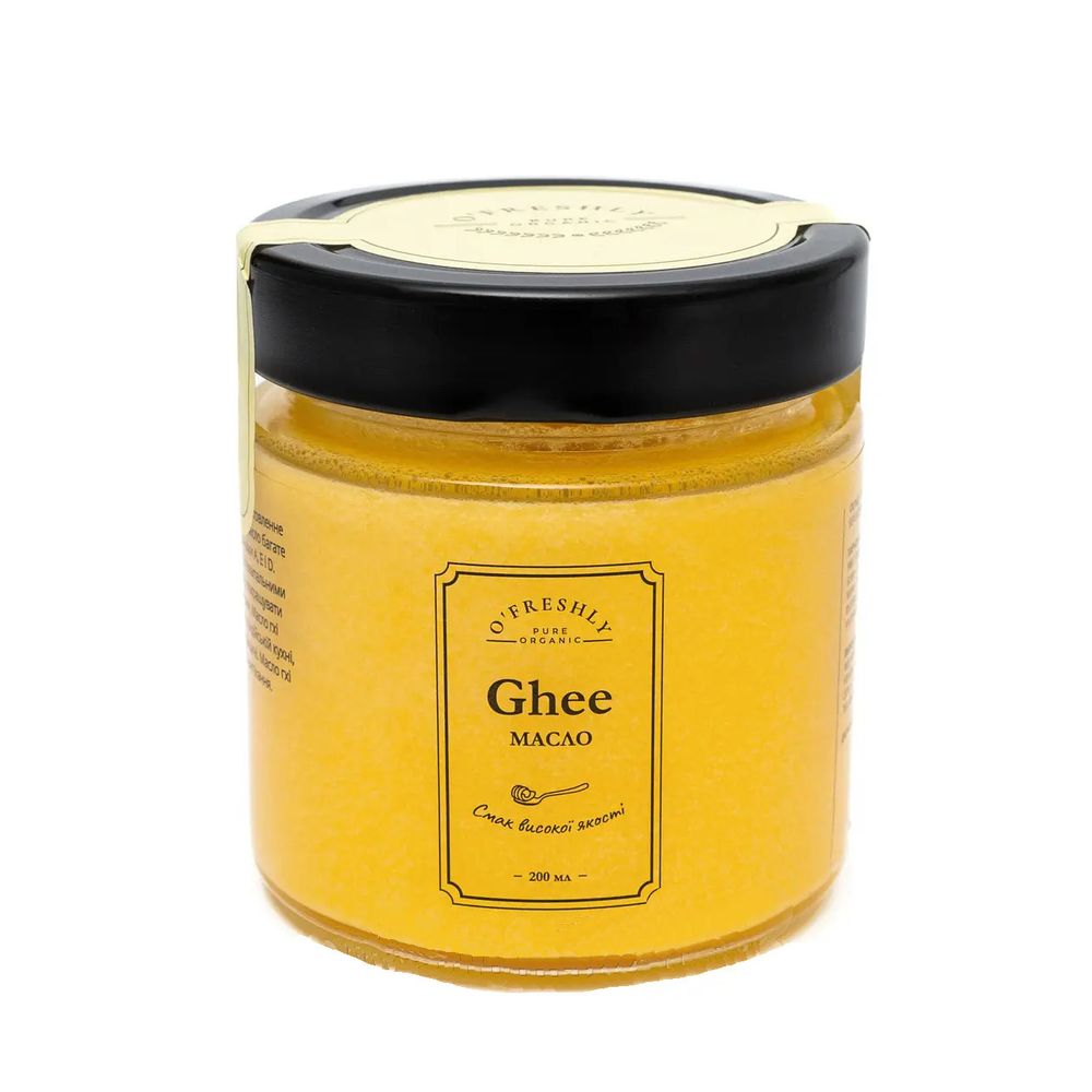 Ghee melted butter, 200 ml 15804-200ml-ofreshly photo