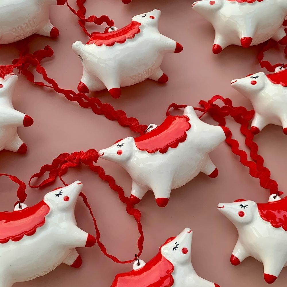 Christmas tree grasshopper 10 cm 15610-lovyleva photo