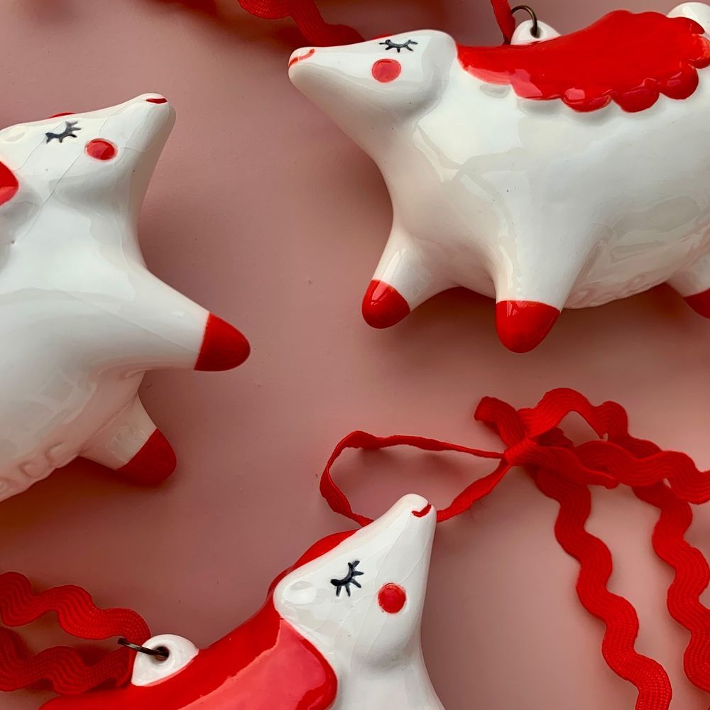 Christmas tree grasshopper 10 cm 15610-lovyleva photo