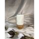 Decorative candles, color «Pearl», size 6,6x10 cm Vintage 17305-pearl-vintage photo