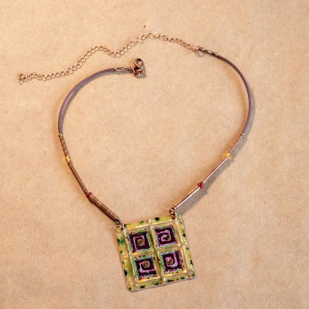 Archaic pendant, Scythia Series, 38 cm, Emali Koziy + Centaurida 15151-emali-kozii photo