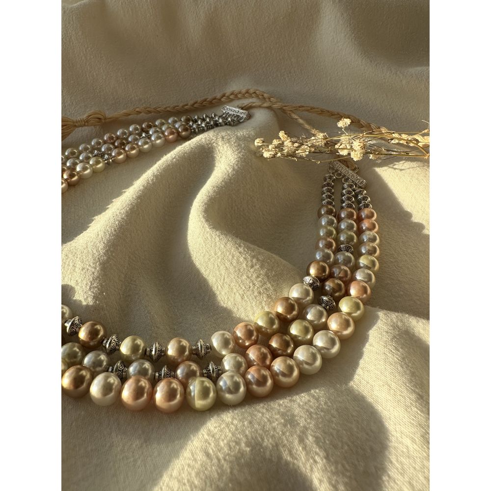 The "Pearl Tenderness" necklace with natural pearls 20255-namusto-nadii photo