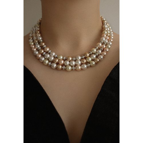 The "Pearl Tenderness" necklace with natural pearls 20255-namusto-nadii photo