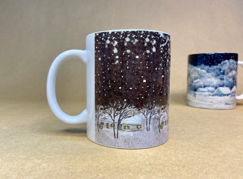 Cup with print of painting "Winter's Tale" 11132-korobova-n photo