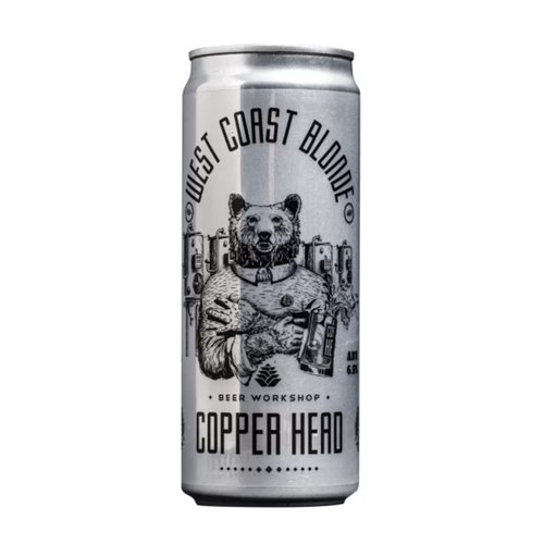 Beer WEST COAST BLONDE «Copper head», 19655-copperhead photo