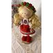Текстильна інтер'єрна лялька Козачка, розмір 27x11 см 12543-lubava-toy фото 4