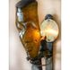 Wrought iron candlestick lamp Mask, glass bottle, decor for home and restaurant Lay Bottle 17276-lay-bottle photo 4