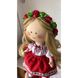 Текстильна інтер'єрна лялька Козачка, розмір 27x11 см 12543-lubava-toy фото 2