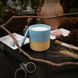 Парфумована свічка "Amber Light" у гіпсовому кашпо з кришкою | I love U Herbalcraft 14290-herbalcraft фото 5