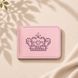 Leather wallet with bill clip with embroidery and rhinestones pink SL leather 23957-sl-leather photo 1