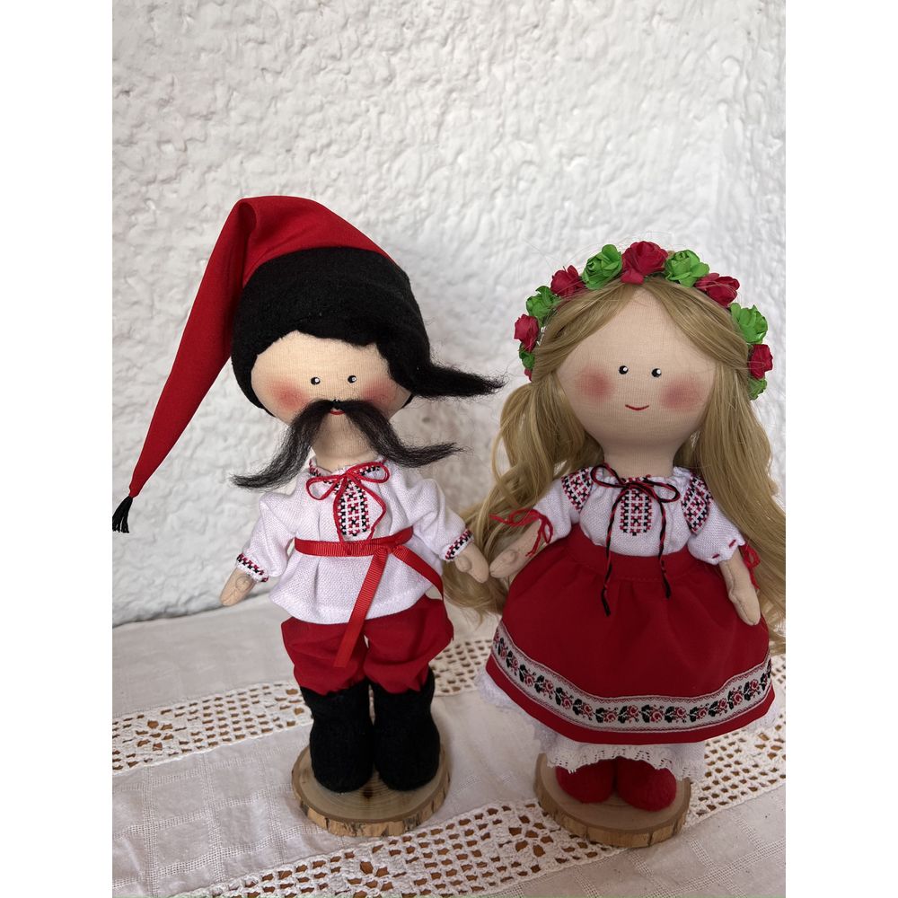 Textile interior doll Cossack, size 29x12 cm 12544-lubava-toy photo