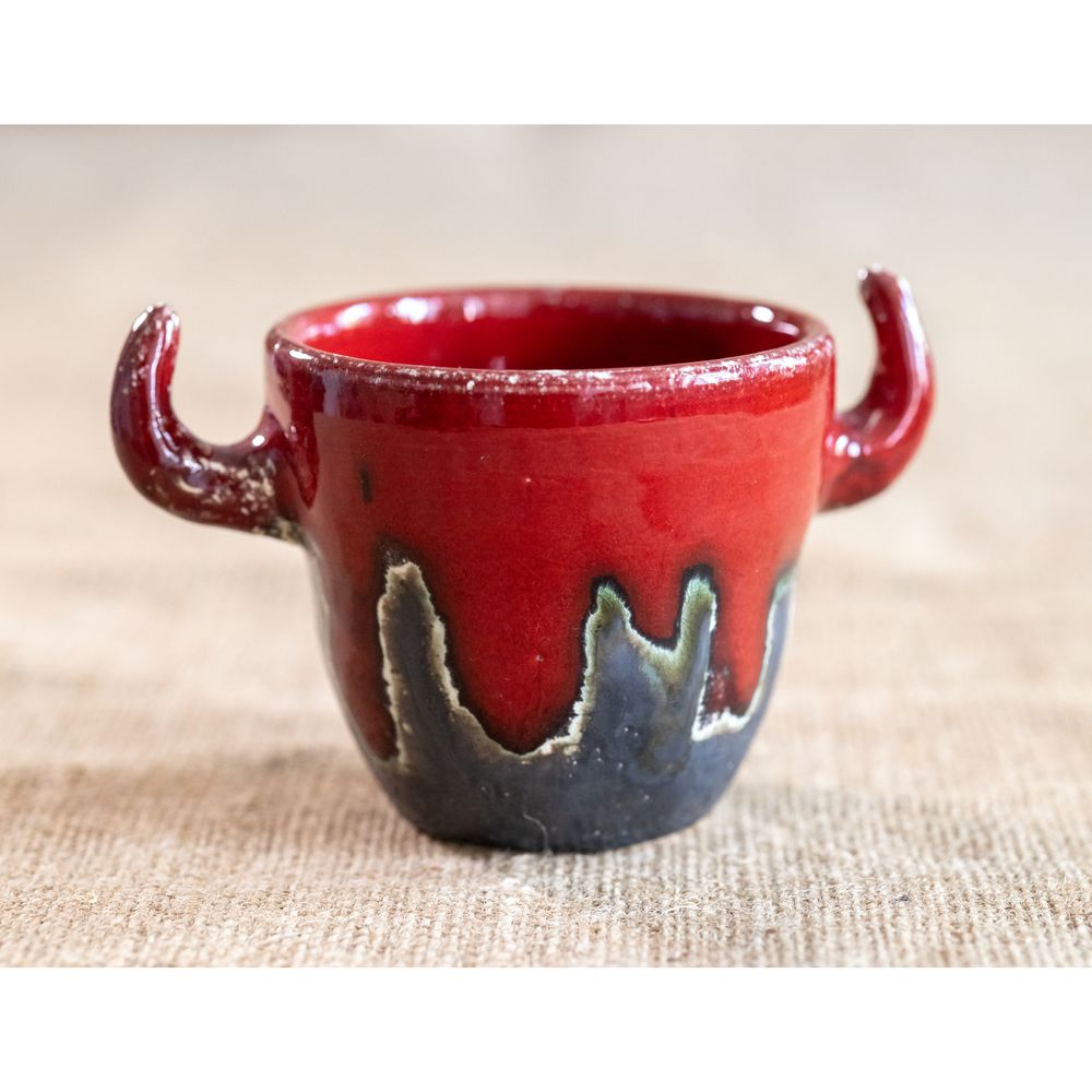 Чаша керамічна Бик, Звіриний стиль Скіфія, 300мл, Кентавріда + Keramira 14072-keramira фото