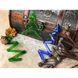 Christmas tree decorations made of bottle glass, eco toys for the New Year Lay Bottle 17277-lay-bottle photo 5
