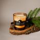 Scented candle "Amber Light" in an orange glass by Herbalcraft Herbalcraft 14291-herbalcraft photo 1