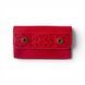 Leather wallet with buttons with carving red SL leather 23958-sl-leather photo 5