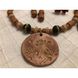 "Clay charm" set (choker, bracelet, earrings) 12695-korali photo 1