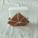 Napkin holder, triangular cut, natural wood, handmade, NATURAL series, DEEPWOOD, 14x10x5 cm 12879-14x10x5-deepwood photo 4