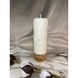 Decorative candles, color «Pearl», size 6,6x20 cm Vintage 17307-pearl-vintage photo
