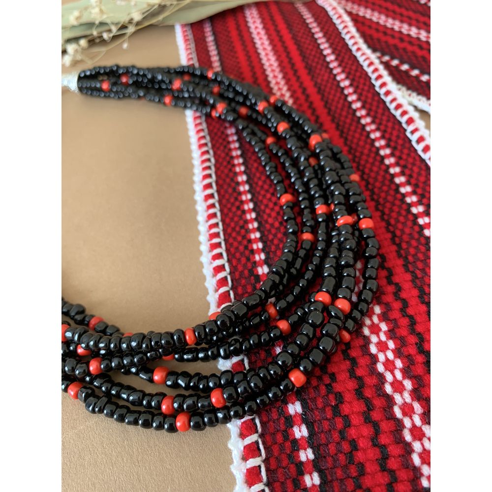 Handmade Beaded Necklace "Festive" 20260-namusto-nadii photo