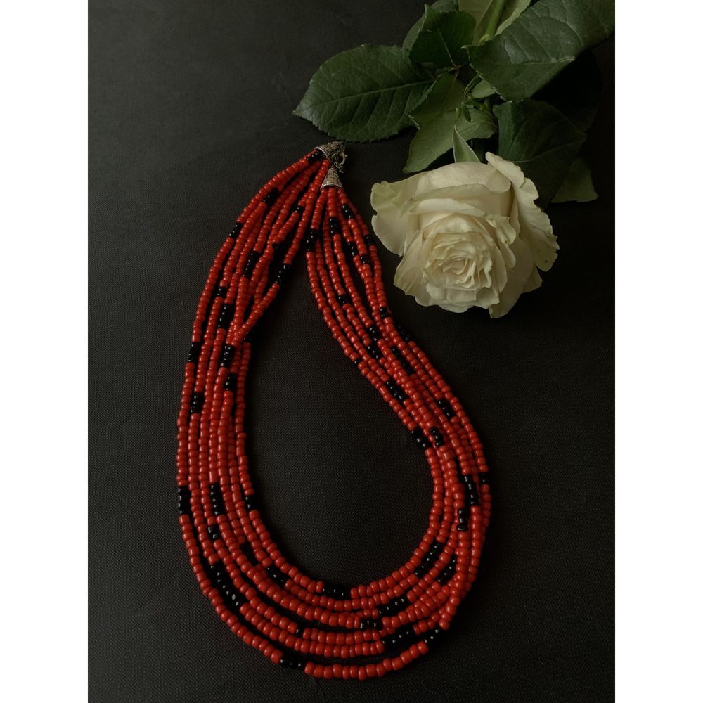 Handmade Beaded Necklace "Festive" 20260-namusto-nadii photo