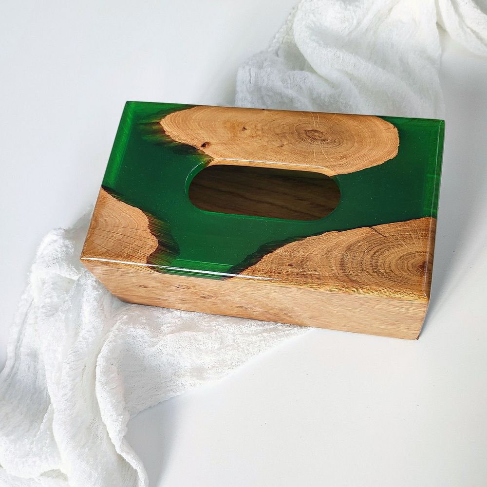 Серветниця-коробка, натуральне дерево, ручна робота, серія NATURAL, DEEPWOOD, 25x14x10 см 12880-25x14x10-deepwood фото
