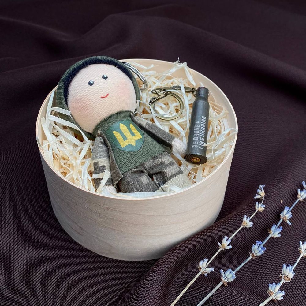 Corporate box for a military man with a keychain from a used cartridge case It's Craft 16163-itskraft photo