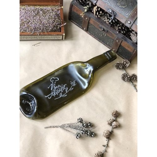 Тарілка пляшка з надписом Bon Appetit Lay Bottle 17280-lay-bottle фото