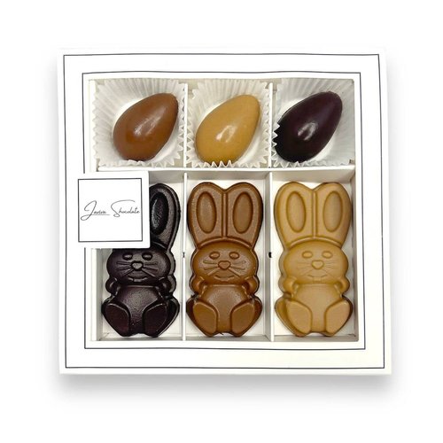 A set of candies "Bunny", with eggs, 105 g LAVIVA 14750-laviva photo