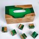 Napkin-box, natural wood, handmade, NATURAL series, DEEPWOOD, 25x14x10 cm 12880-25x14x10-deepwood photo 12
