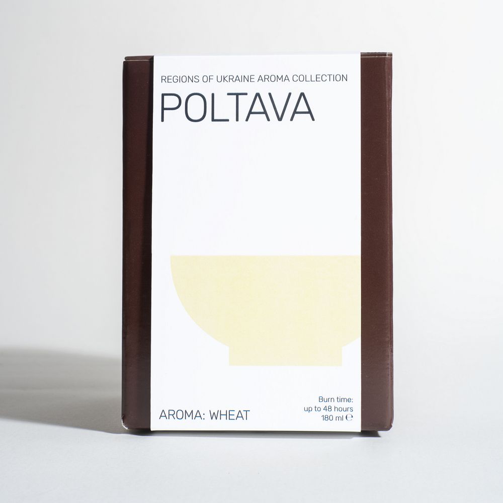 Decorative aroma candle "POLTAVA" (gift version) REKAVA 13299-podarunkovi-rekava photo