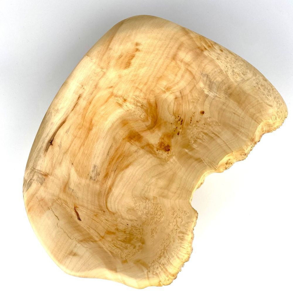 Wooden salad bowl handmade by Shlyakhami Trypilska Pramateri 23753-s-tryp-pram photo
