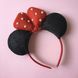 Hairhoop "Minnie", color Black and red 11345-blackred-mimiami photo 1