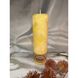 Decorative candles, color «Citrine», size 6,6x20 cm Vintage 17307-citrine-vintage photo