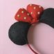 Hairhoop "Minnie", color Black and red 11345-blackred-mimiami photo 3