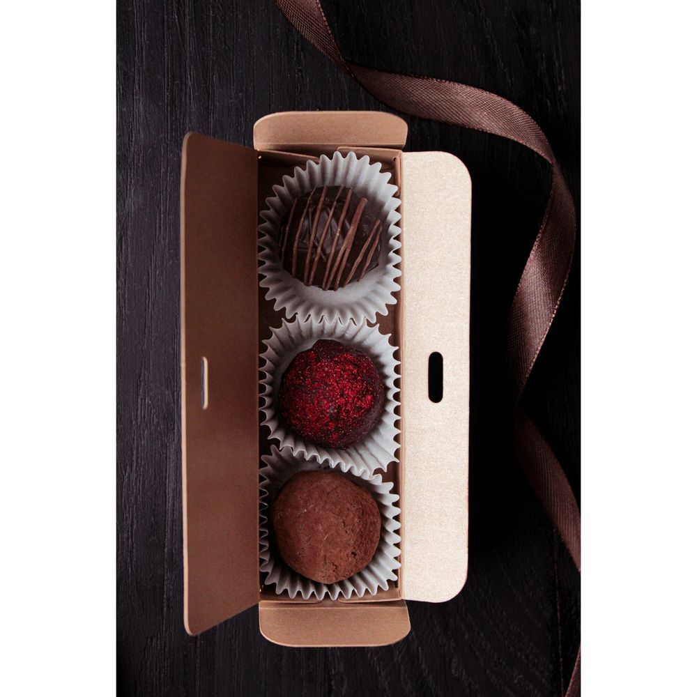 Chocolate cheese candies 3 pcs with dark chocolate NP_Truffels 20822-np_truffels photo