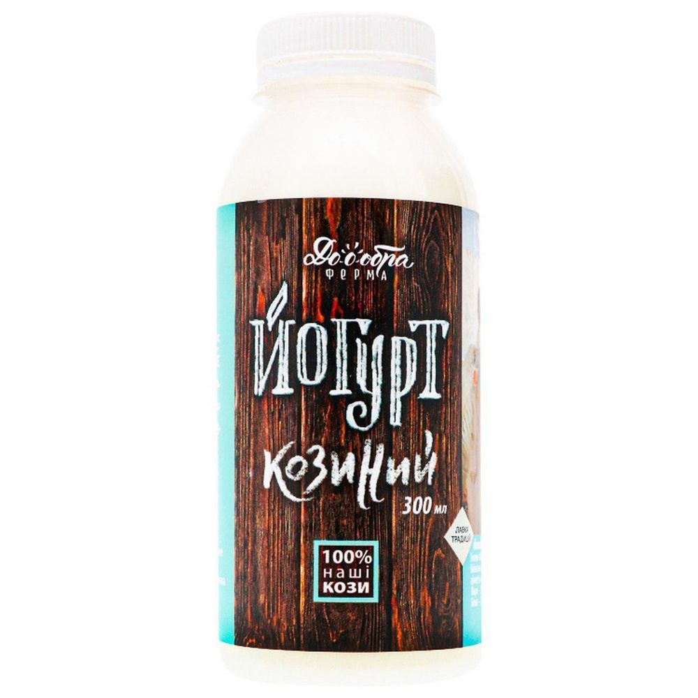 Pure goat yogurt 300 g DOOOBRA FERMA 12814-dooobraf photo