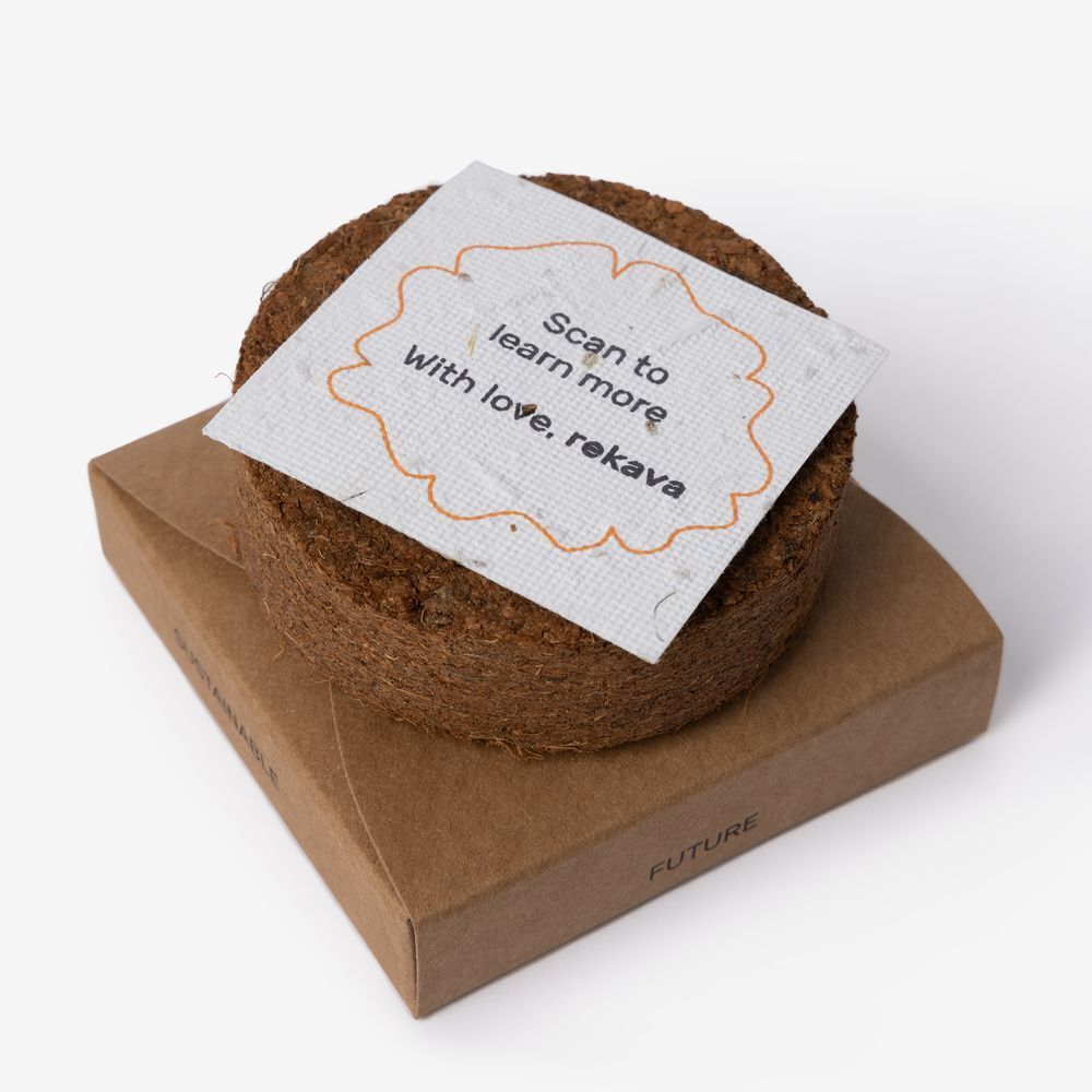 Decorative candle with lilac scent REKAVA 13315-rekava photo