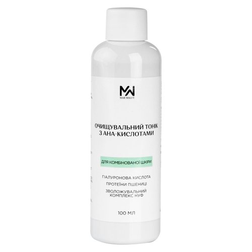 Cleansing tonic for the face with ANA acids Mak&Malvy 14498-makmalvy photo