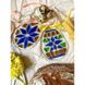 Stained glass decoration for Easter "Easter egg" made of bottle glass Lay Bottle 17282-lay-bottle photo 9