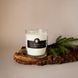 Парфумована свічка "Wild Green" у склянці з ботанічним орнаментом Herbalcraft 14296-herbalcraft фото 1